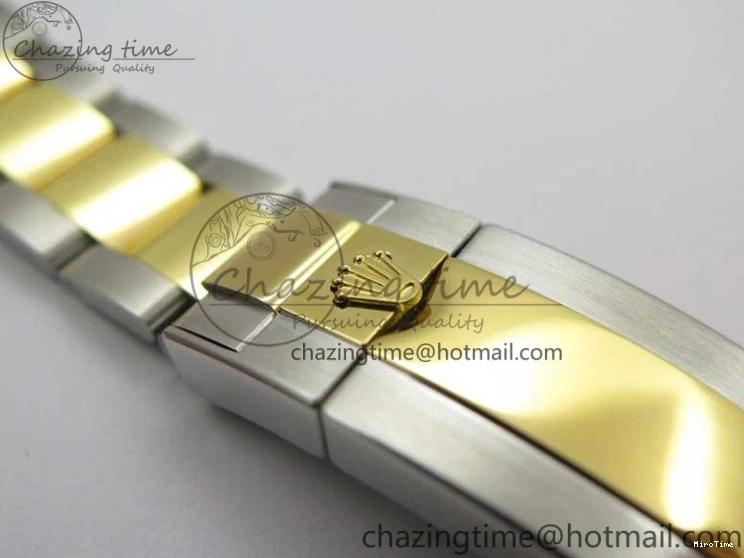 MiroTime 0420 Daytona 116503 SS YG Noob 1:1 Best Edition 904L SS Case and Bracelet White Dial SA4130 V WellDesigned 3176